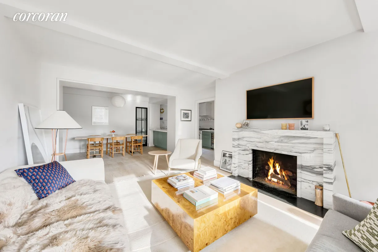 New York City Real Estate | View 59 West 12th Street, 7EF | Living Room