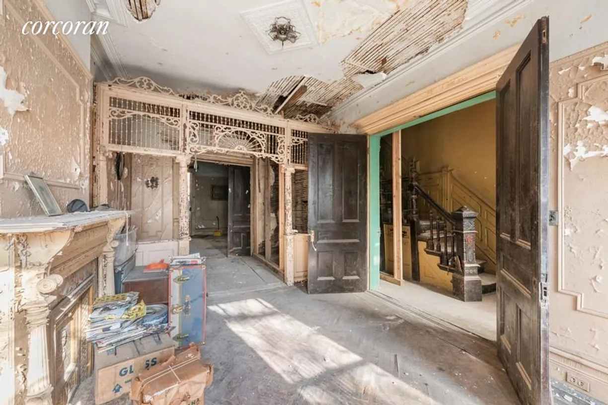 New York City Real Estate | View 733 Putnam Avenue | Living/Dining Current State