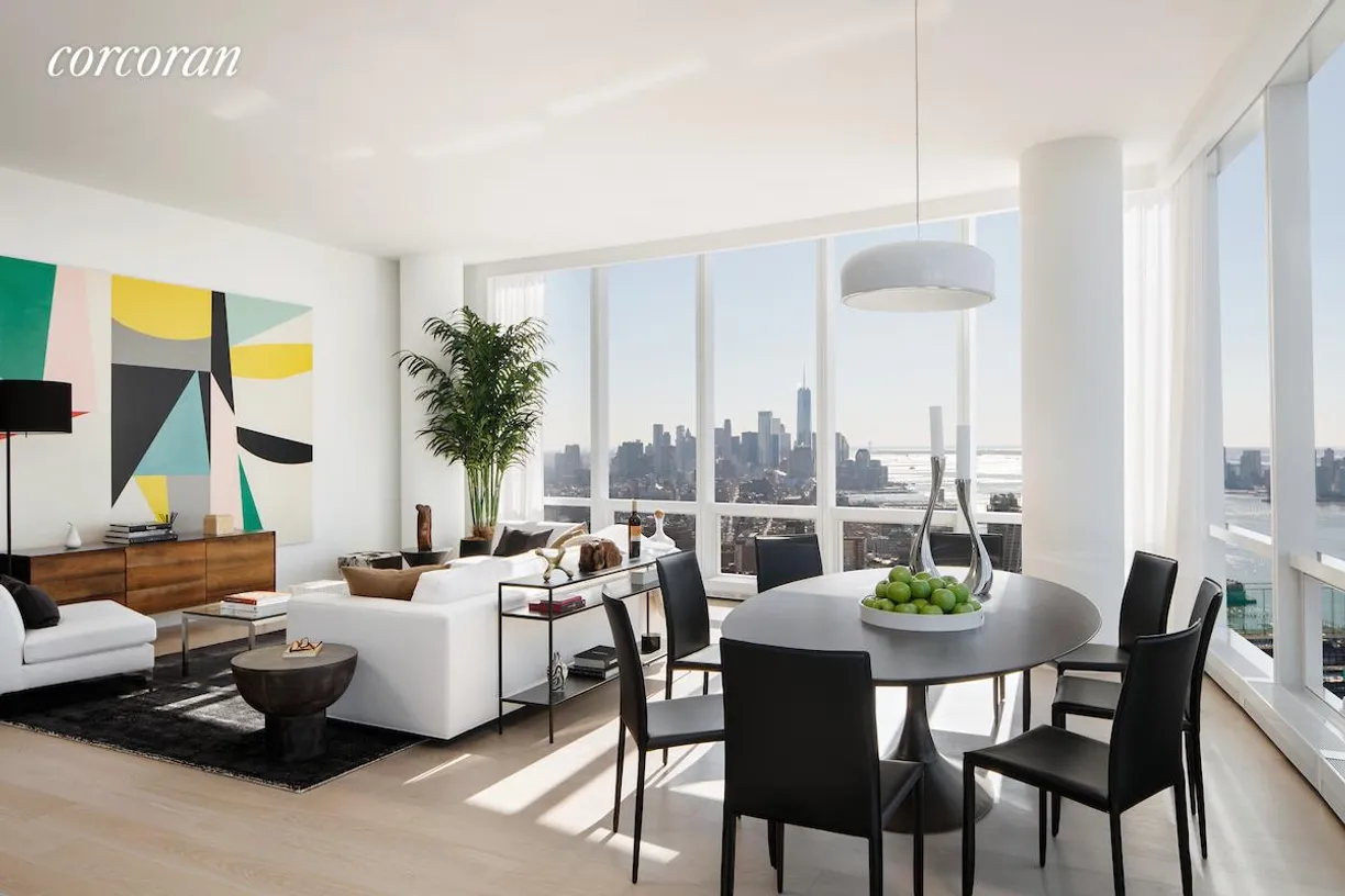 New York City Real Estate | View 15 Hudson Yards, 74B | Living Room