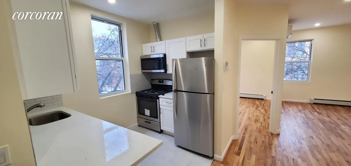 New York City Real Estate | View 301 Graham Avenue, 3 | 2 Beds, 1 Bath