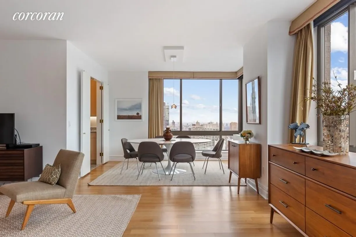 New York City Real Estate | View 2 Columbus Avenue, 38B | Formal Dining Room