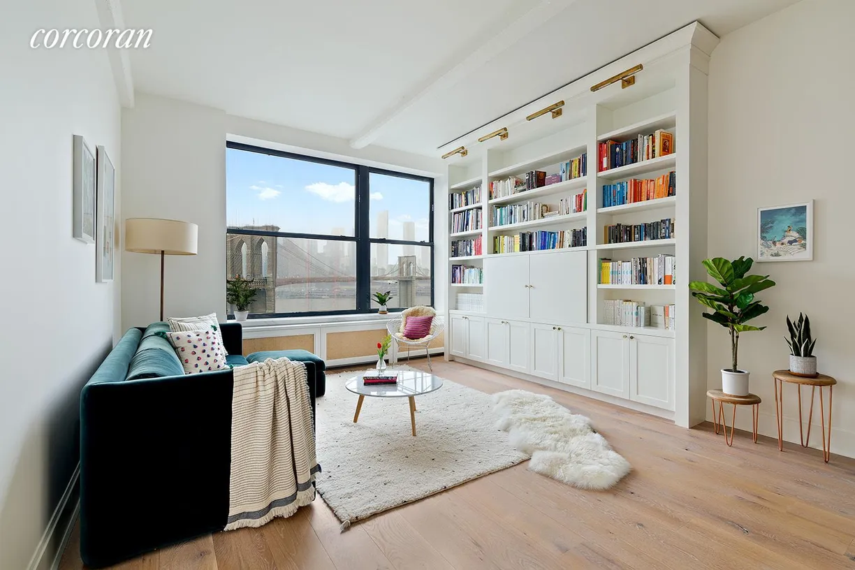 New York City Real Estate | View 1 Main Street, 9L | Living Room