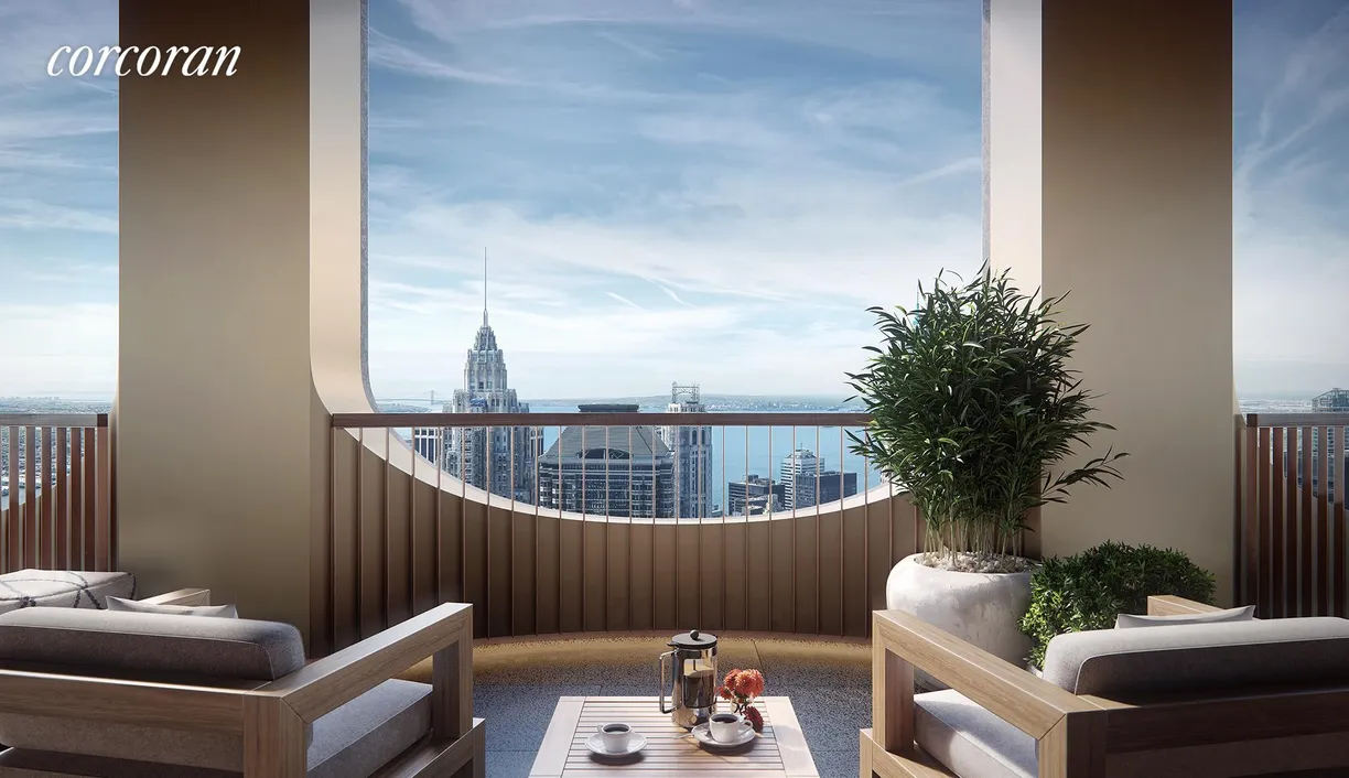 New York City Real Estate | View 130 William Street, L59B | Loggia