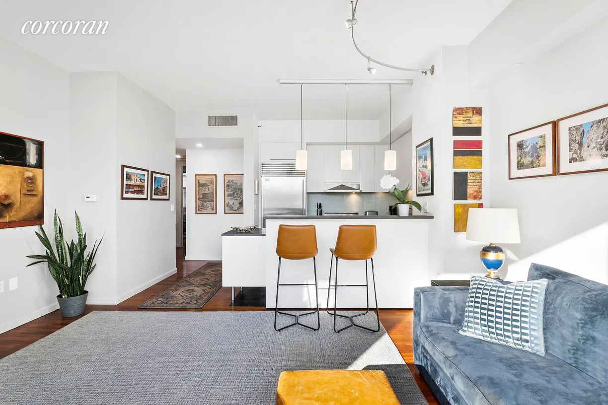 New York City Real Estate | View 505 Greenwich Street, 11E | Living Space