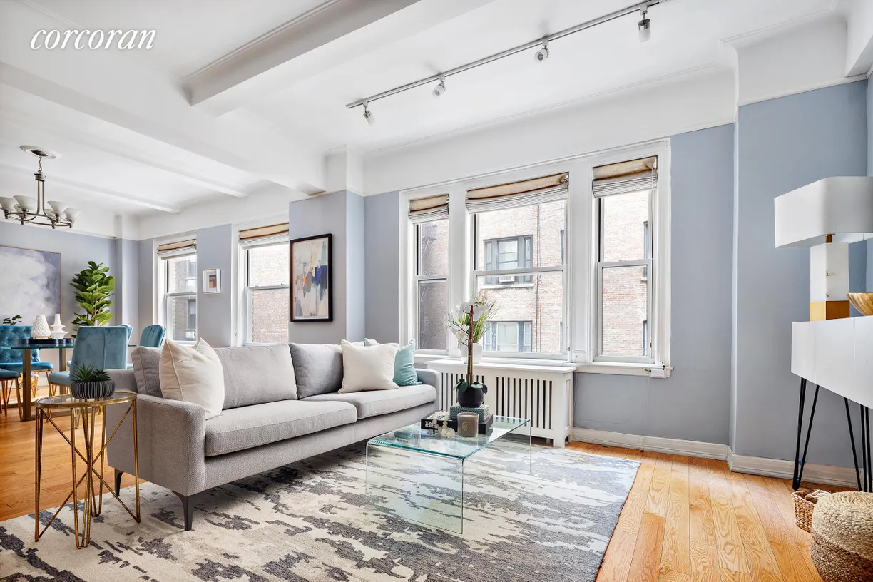 New York City Real Estate | View 321 West 78th Street, 2B | Living Room