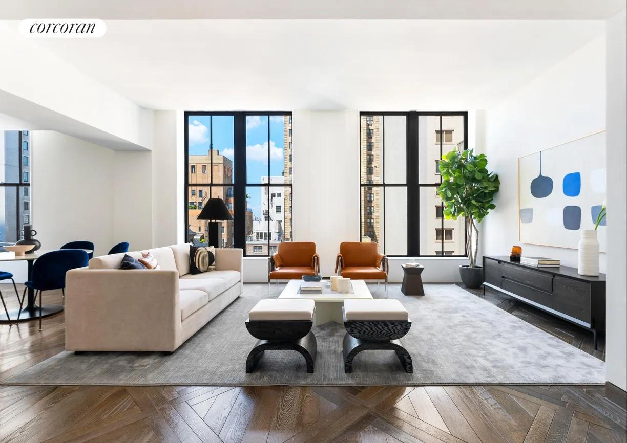 New York City Real Estate | View 111 West 57th Street, 17N | 2 Beds, 2 Baths