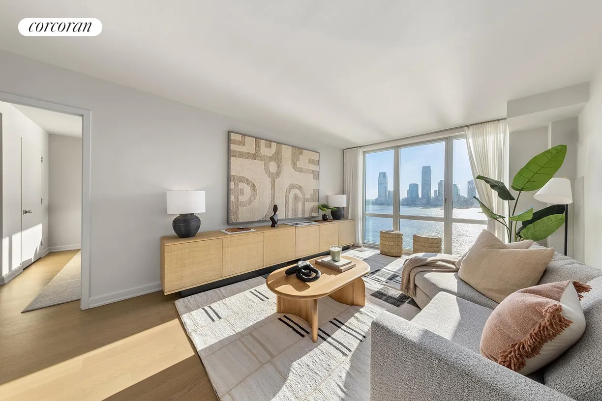 New York City Real Estate | View 20 River Terrace, 16L | Living Room