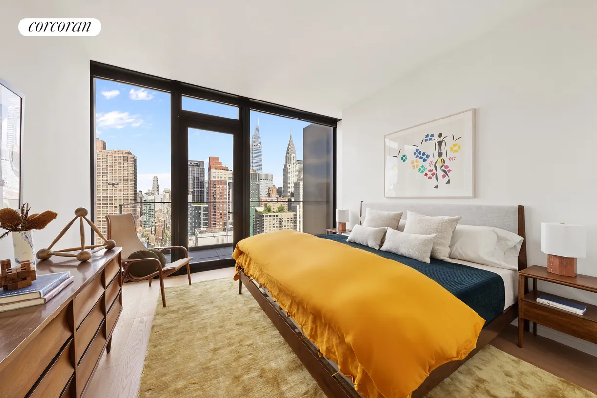 New York City Real Estate | View 695 First Avenue, 40E | Primary Bedroom