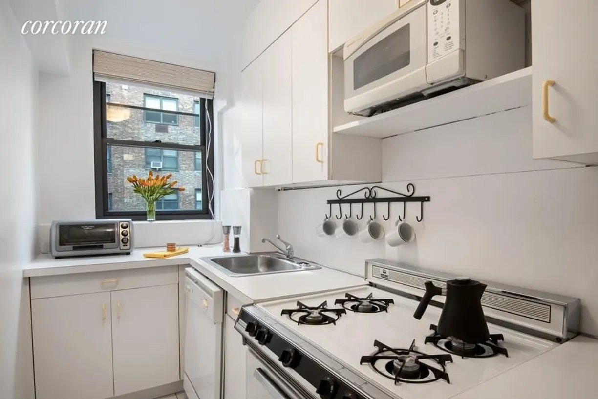 New York City Real Estate | View 230 East 73rd Street, 6B | Windowed Kitchen