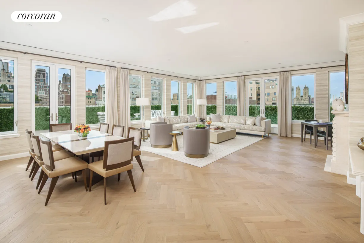 New York City Real Estate | View 1295 Madison Avenue, PENTHOUSE | Great Room