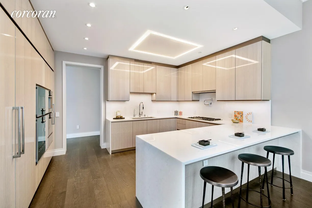New York City Real Estate | View 35 Hudson Yards, 8202 | Kitchen