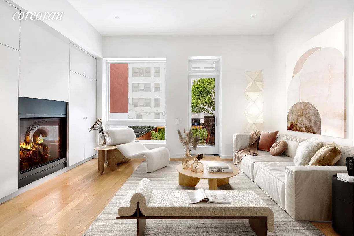 New York City Real Estate | View 413 East 50th Street | Living Room