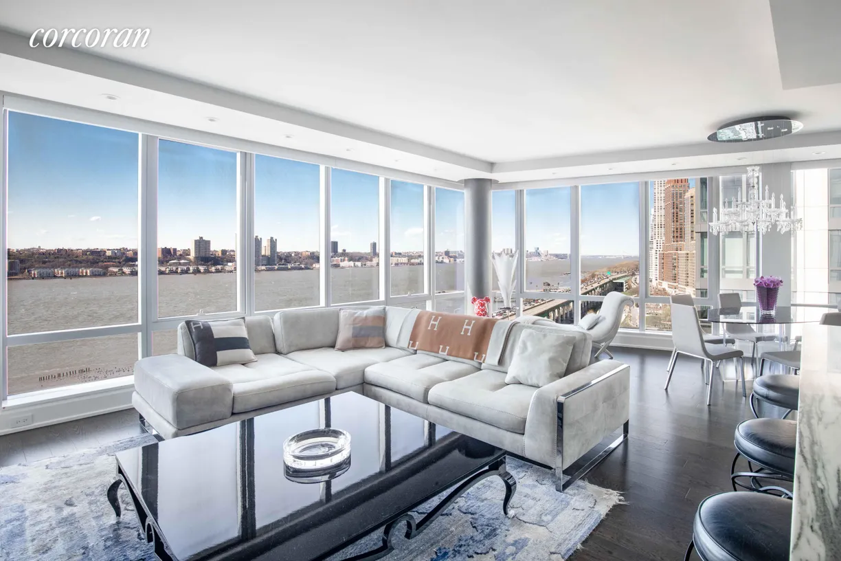 New York City Real Estate | View 50 Riverside Boulevard, 15C | Living Room