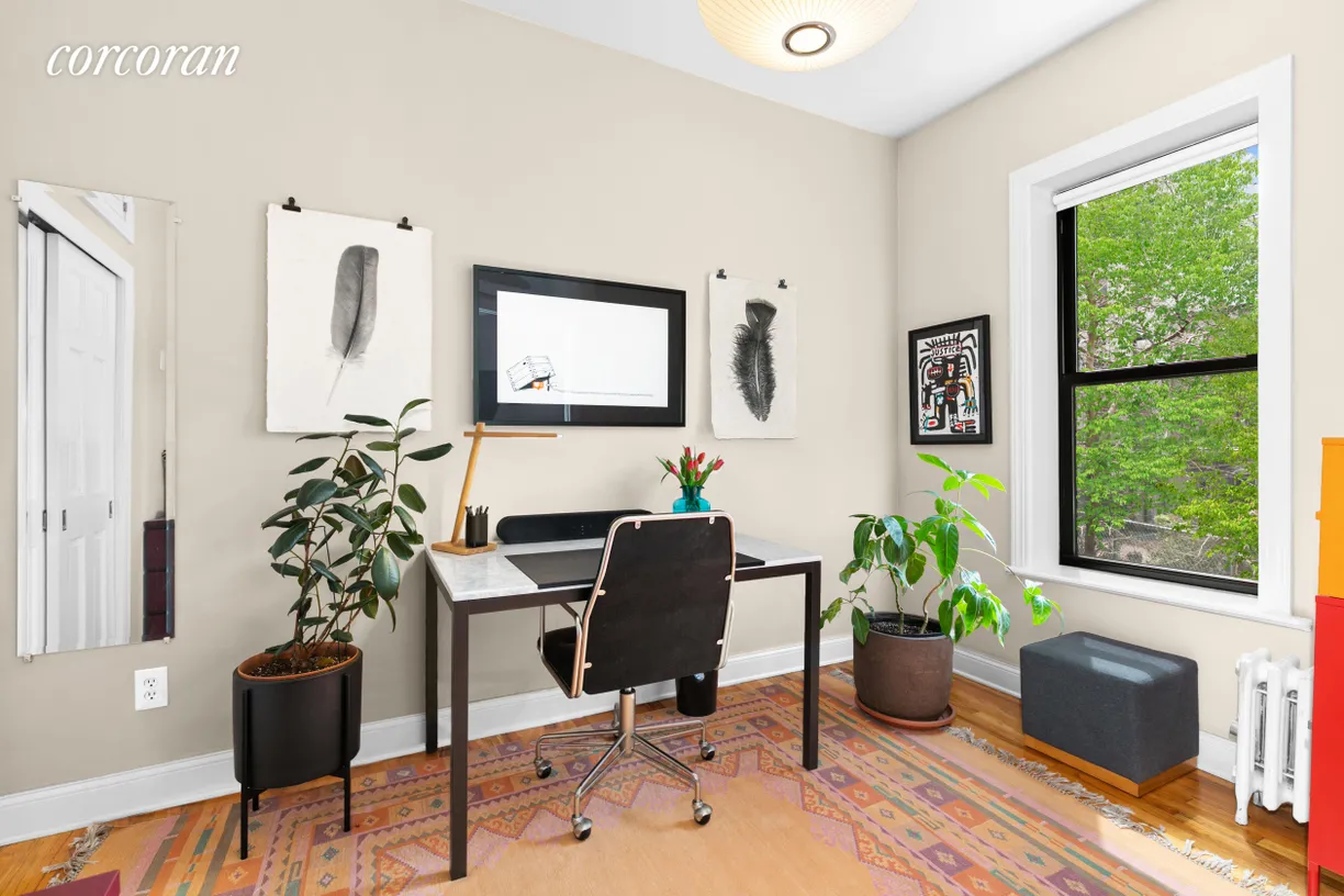 New York City Real Estate | View 382 Prospect Place, 9 | Home Office - Second Bedroom