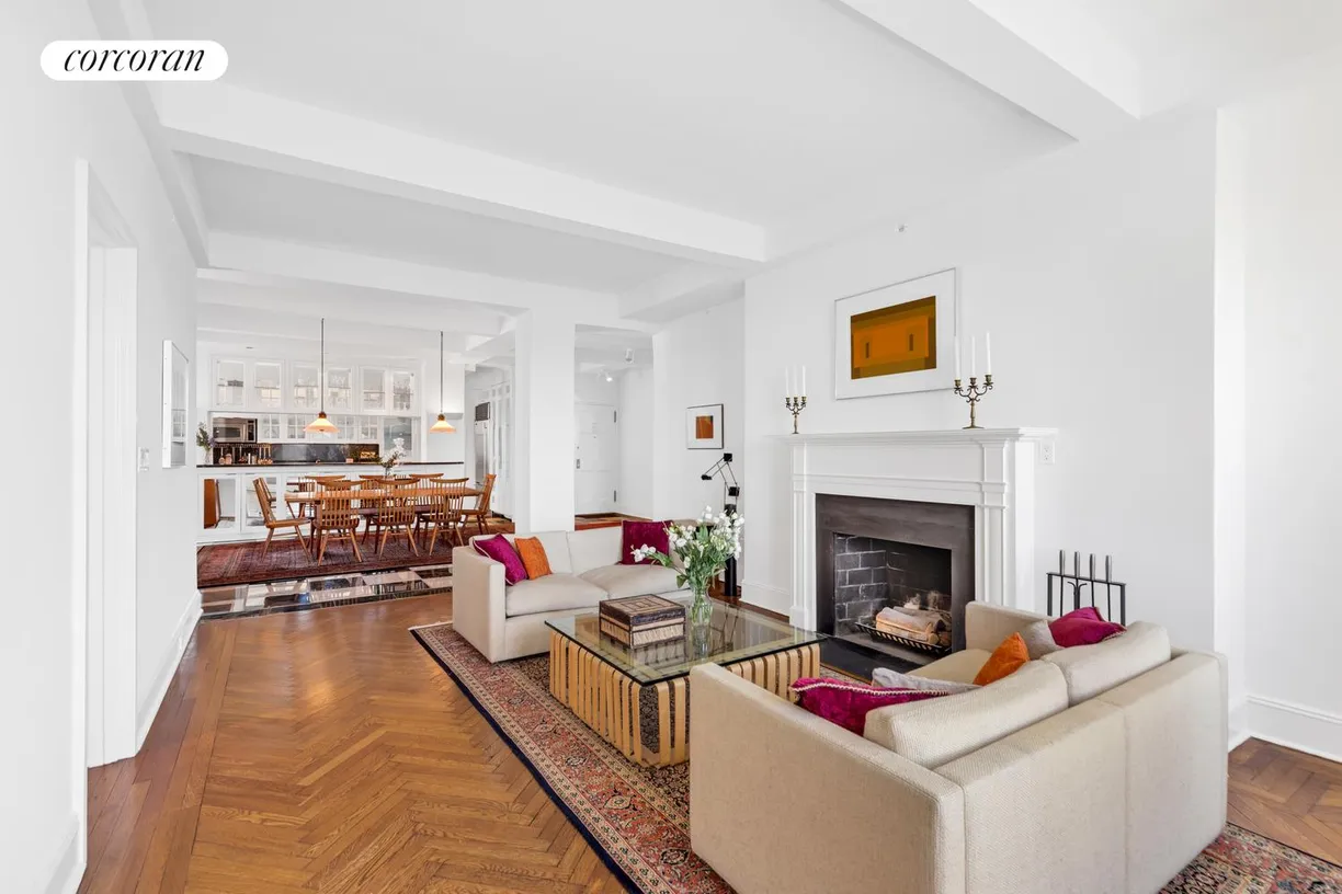 New York City Real Estate | View 1140 Fifth Avenue, 12B | Living Room