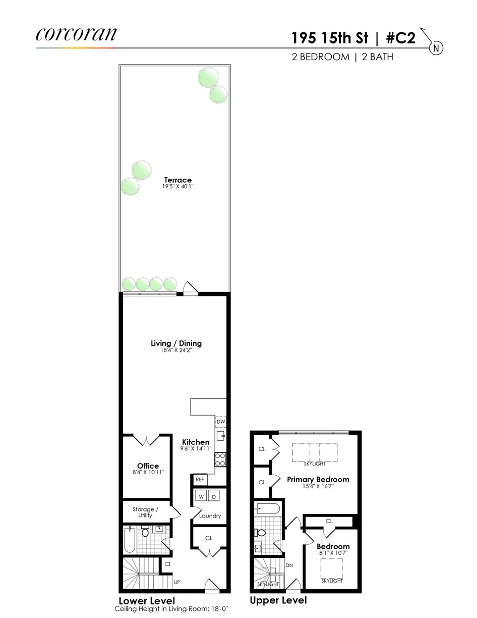 195 15th Street, C2 | floorplan | View 11