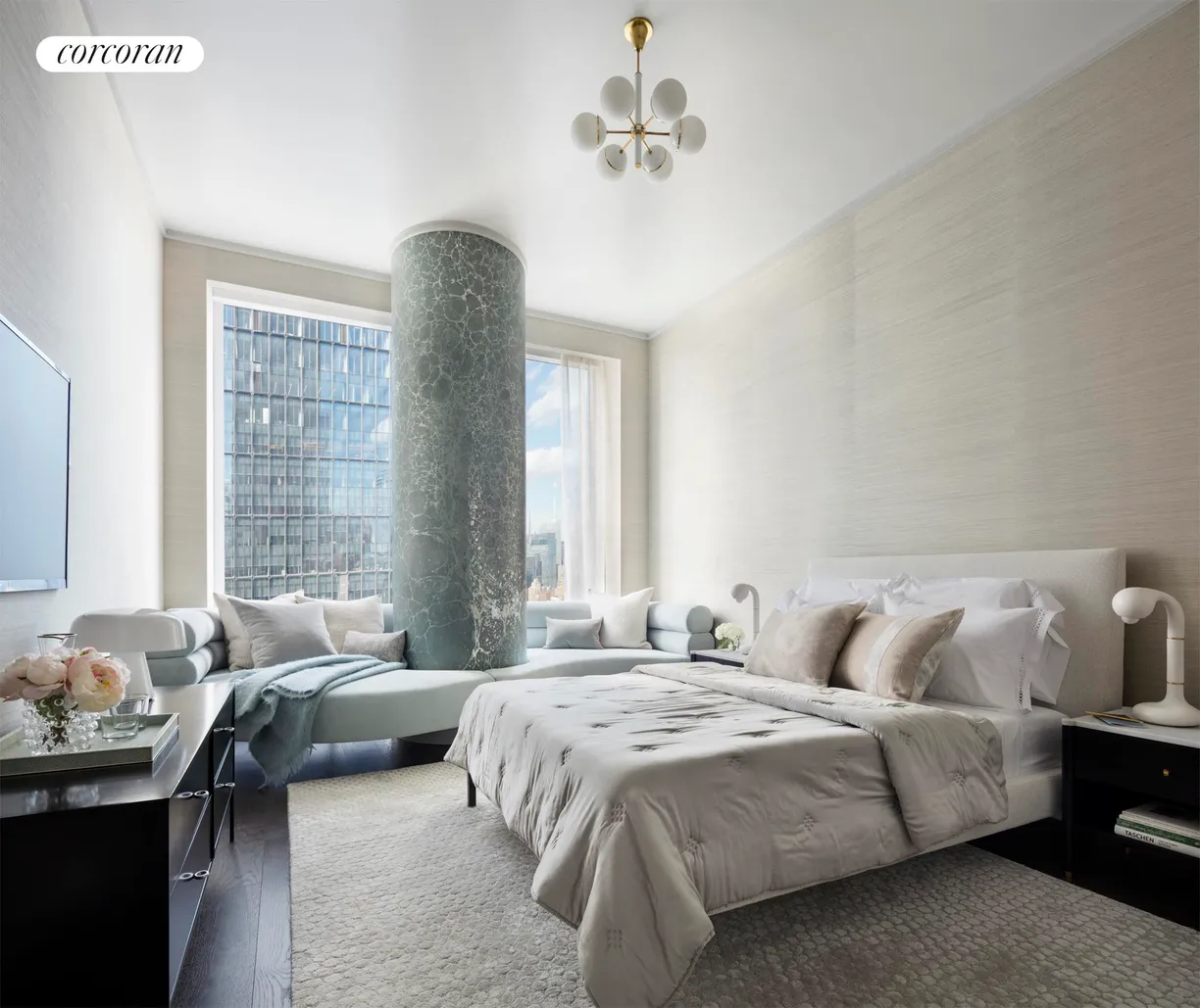 New York City Real Estate | View 35 Hudson Yards, 6102 | Bedroom