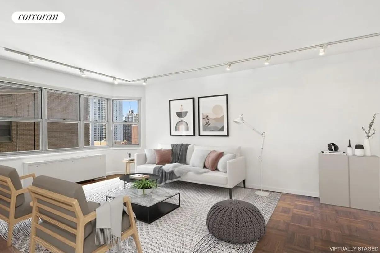 New York City Real Estate | View 400 East 56th Street, 28F | 1 Bed, 1 Bath