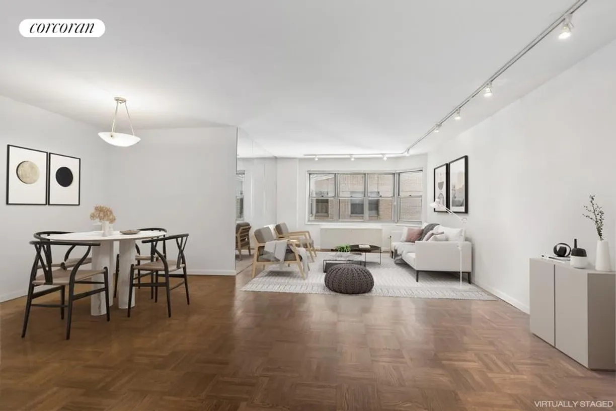 New York City Real Estate | View 400 East 56th Street, 28F | Living Room