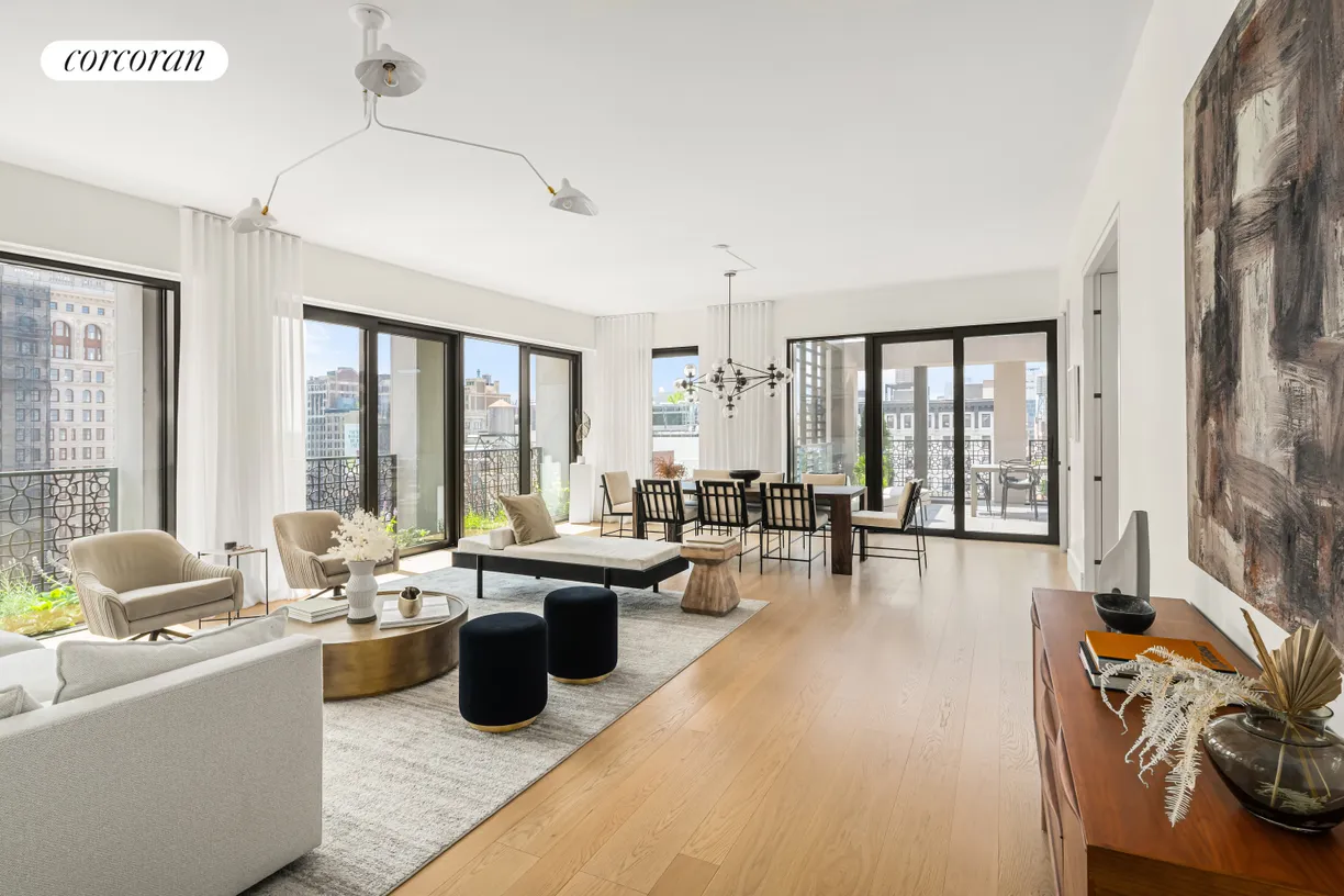 New York City Real Estate | View 39 West 23rd Street, 19A | 4 Beds, 4 Baths