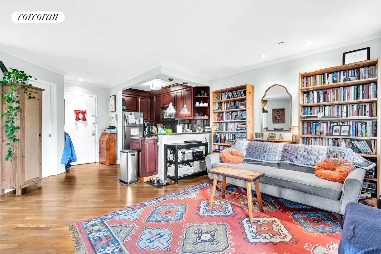 New York City Real Estate | View 101 Prospect Park Southwest, 6C | Living Room