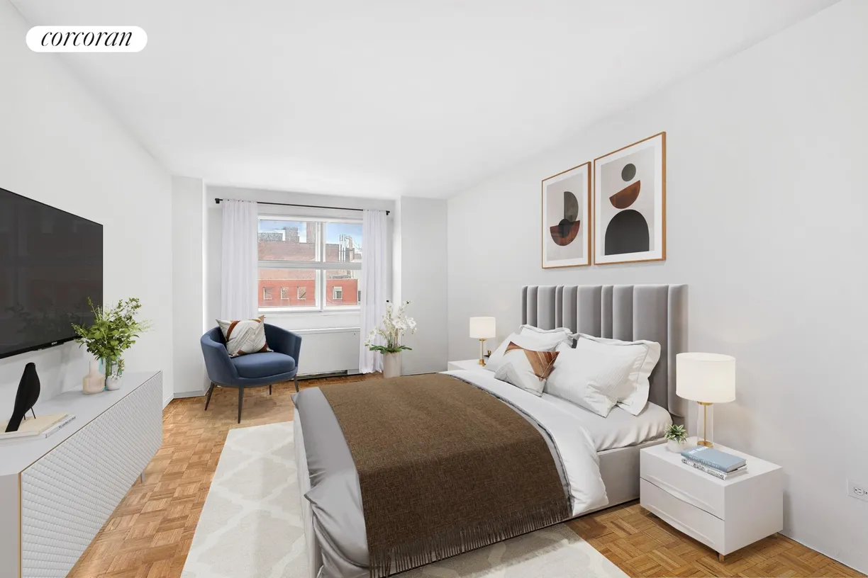 New York City Real Estate | View 15 CHARLES STREET, 4H | Bedroom