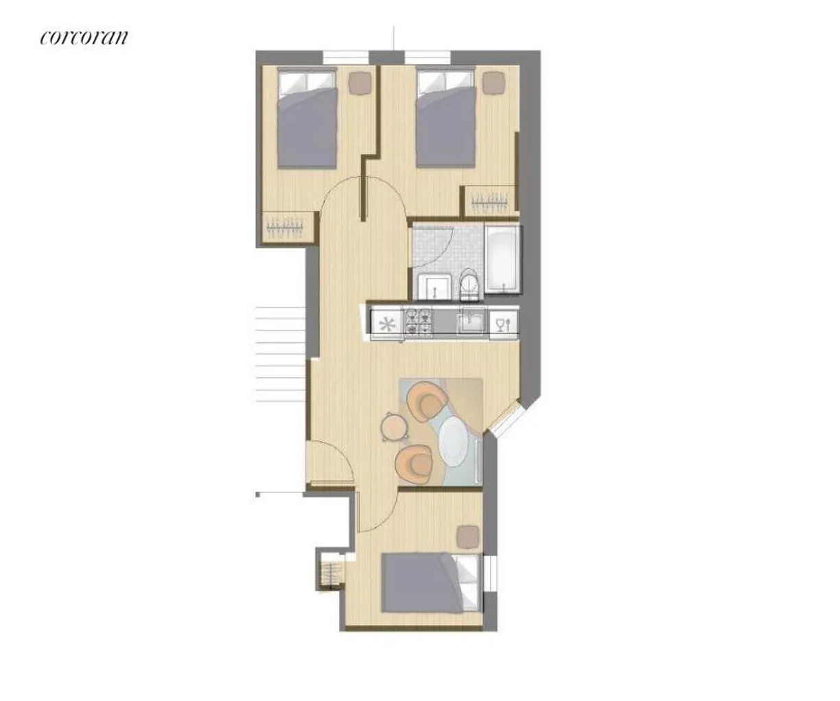 New York City Real Estate | View 2067 Adam Clayton Powell Boulevard, 2A | room 7 | View 8