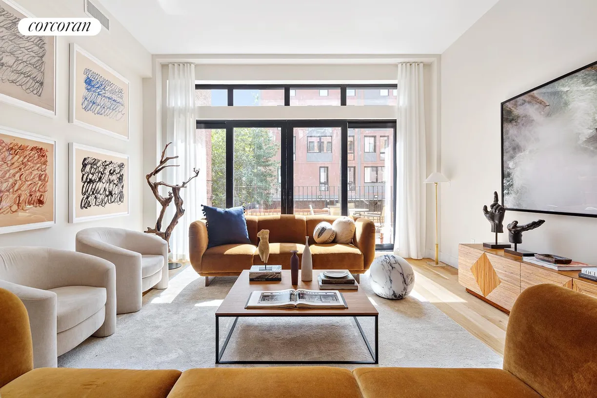 New York City Real Estate | View 444 Clinton Avenue | Living Room