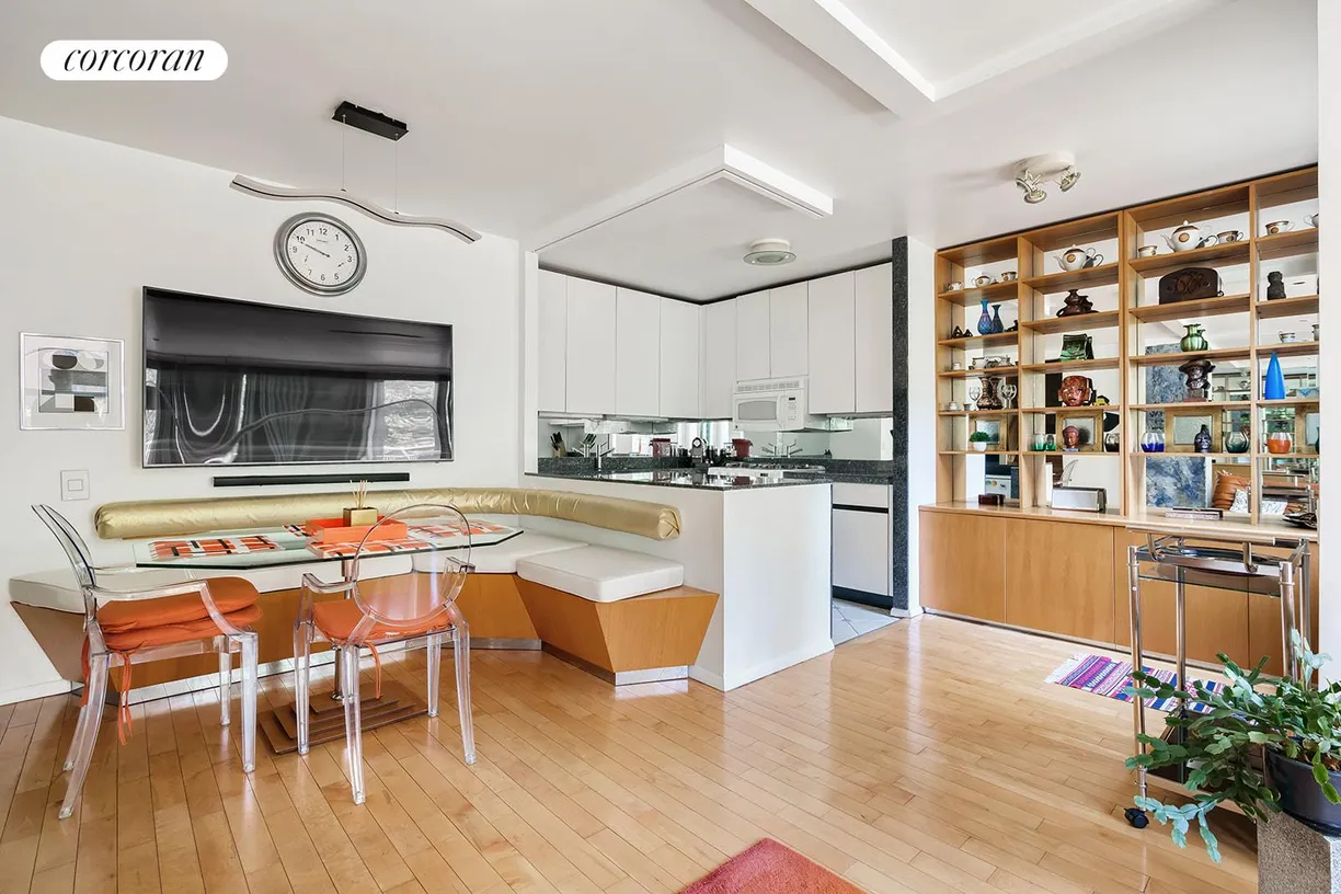 New York City Real Estate | View 21 South End Avenue, 224 | Banquet /  Open Kitchen