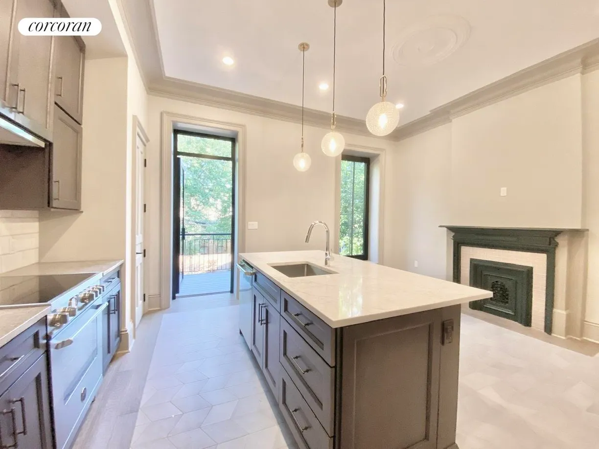 New York City Real Estate | View 522 Monroe Street, 1 | Deck off of Kitchen