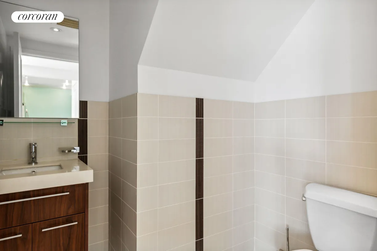 New York City Real Estate | View 301 West 115th Street, 7E | Half Bathroom | View 8