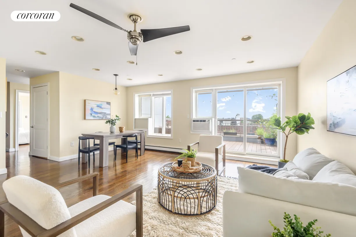 New York City Real Estate | View 1138 Ocean Avenue, 8E | Living Room