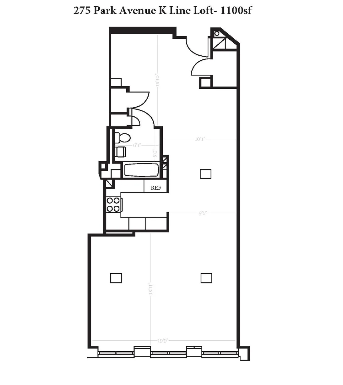 275 Park Avenue, 2K | floorplan | View 14