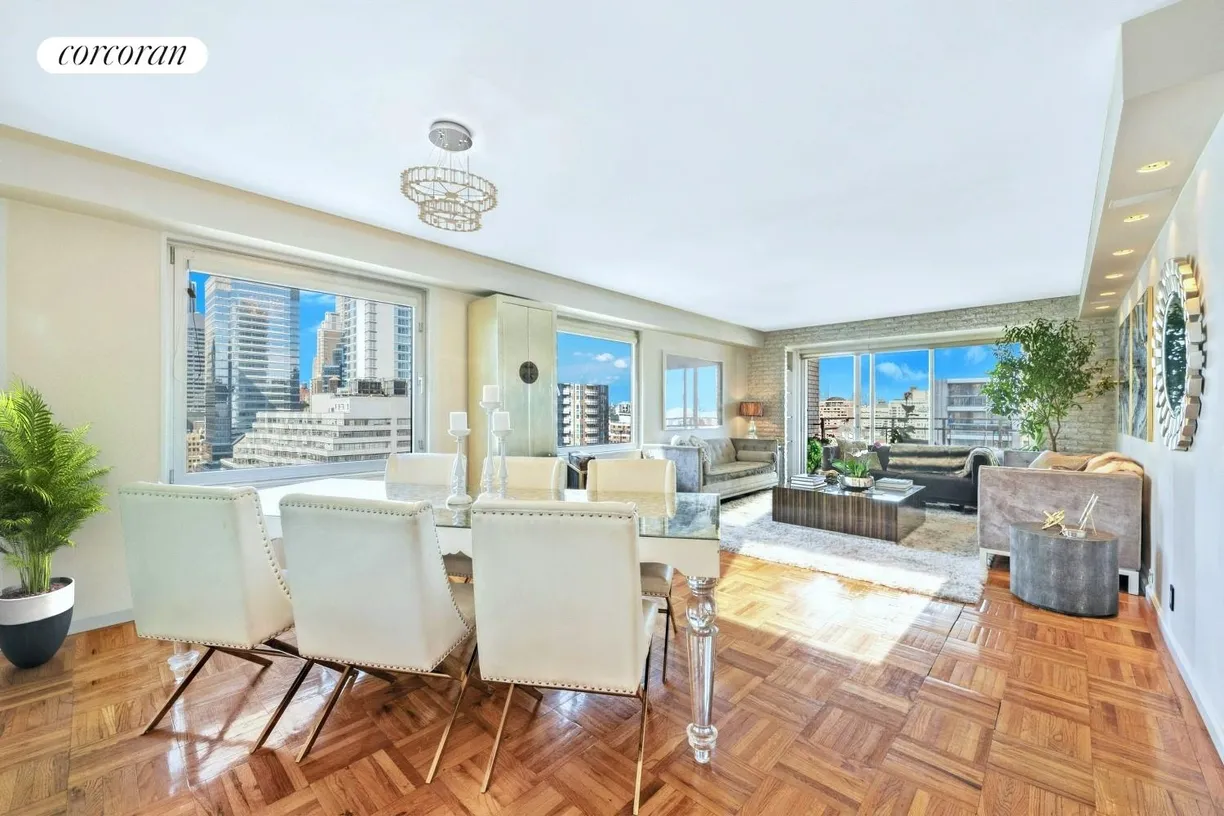 New York City Real Estate | View 303 East 57th Street, 22H | 3 Beds, 2 Baths | View 1