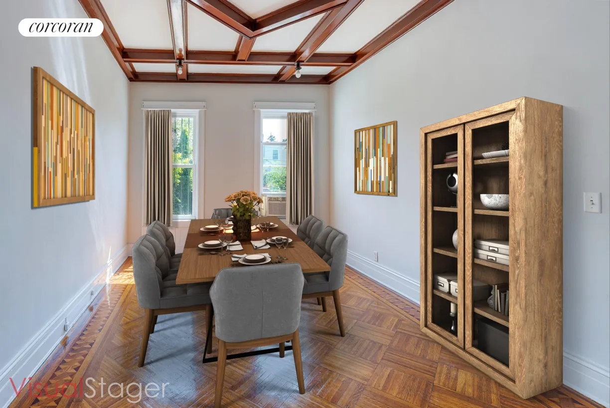New York City Real Estate | View 536 76th Street | Staged DR
