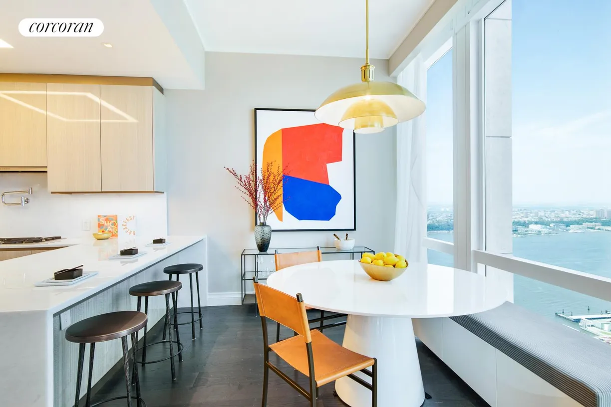 New York City Real Estate | View 35 Hudson Yards, 7003 | Dining Area