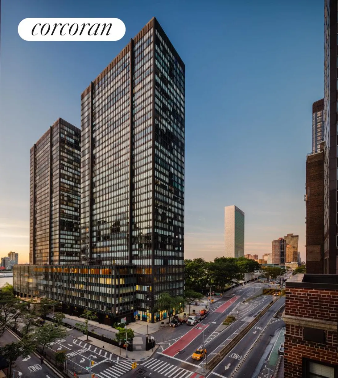 New York City Real Estate | View 866 United Nations Plaza, 406 | 1 Bath