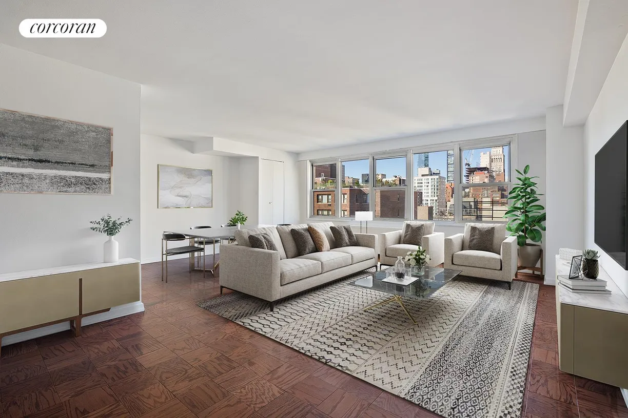 New York City Real Estate | View 305 East 24th Street, 17C | 2 Beds, 2 Baths