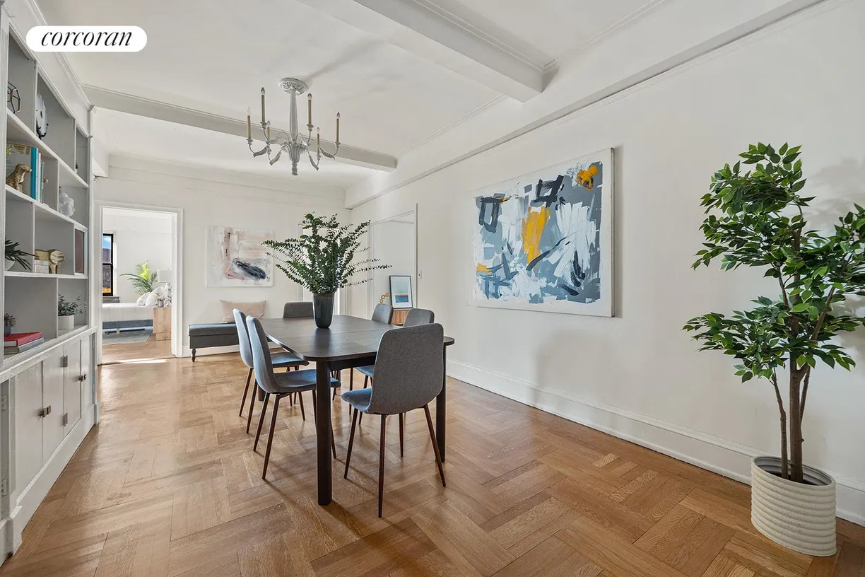 New York City Real Estate | View 9 Prospect Park West, 8B | Dining Area