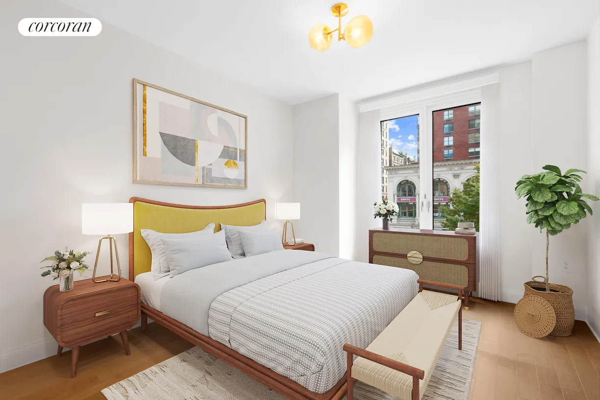 New York City Real Estate | View 250 West 81st Street, 4B | Bedroom