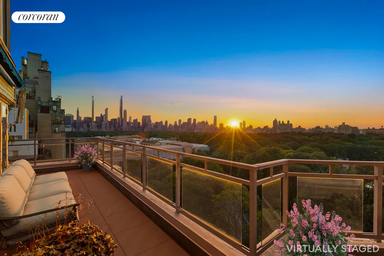 New York City Real Estate | View 1050 Fifth Avenue, 18BC | South Terrace