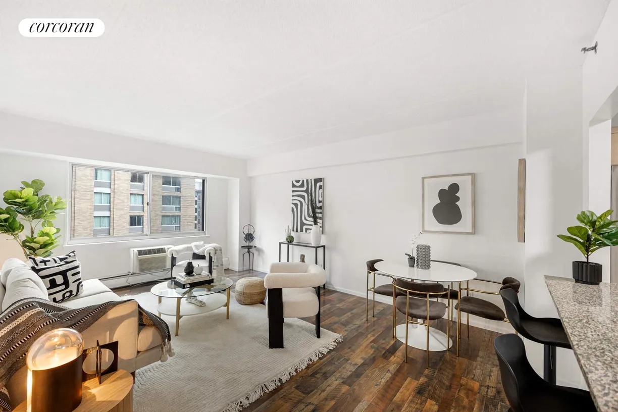 New York City Real Estate | View 300 West 145th Street, 3J | Living & Dining Room