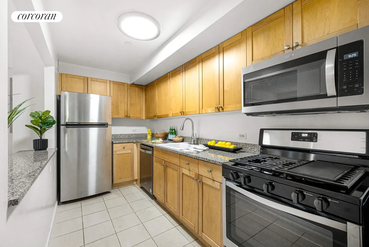 New York City Real Estate | View 300 West 145th Street, 3J | Open Kitchen
