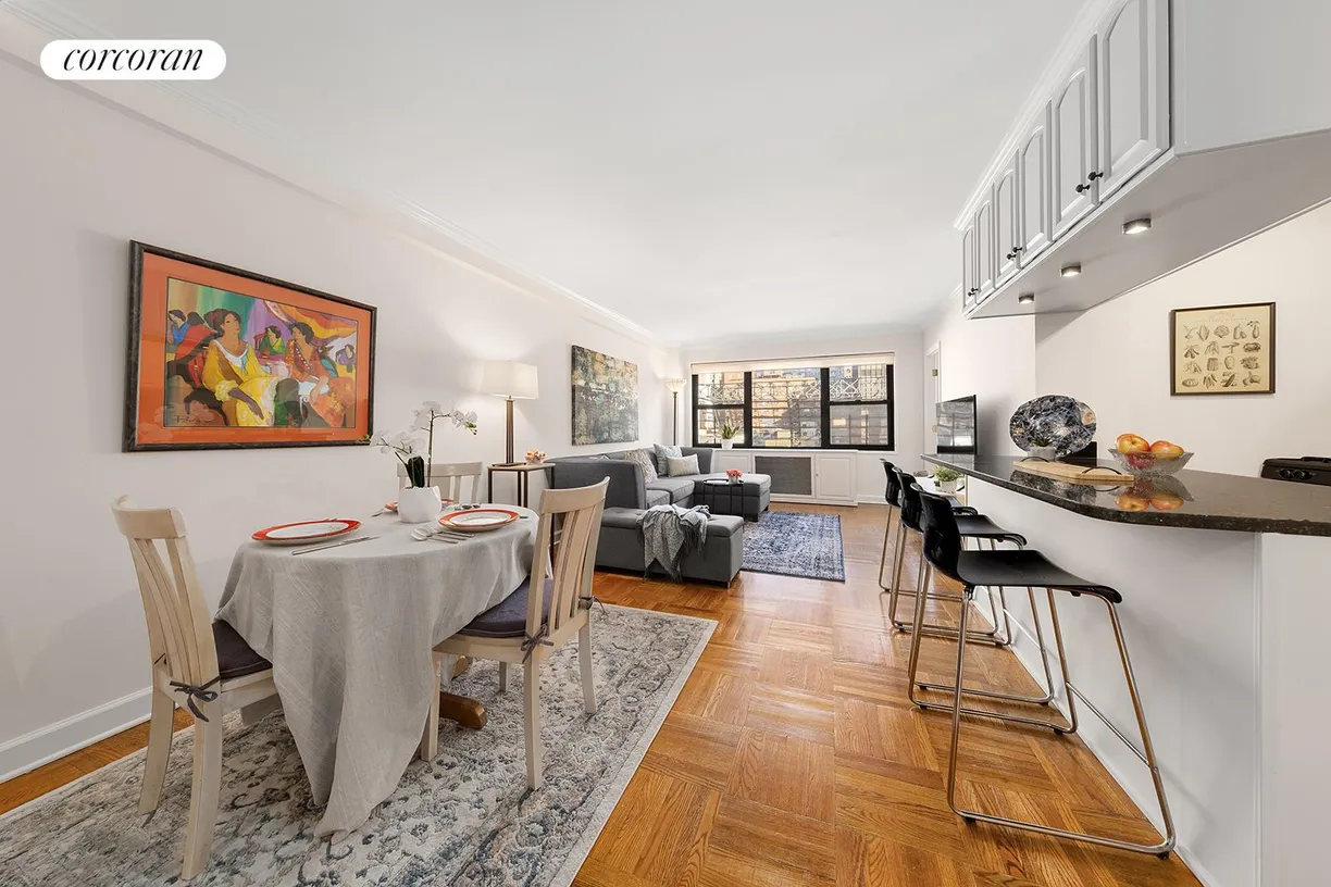 New York City Real Estate | View 347 East 53rd Street, 8C | 2 Beds, 1 Bath