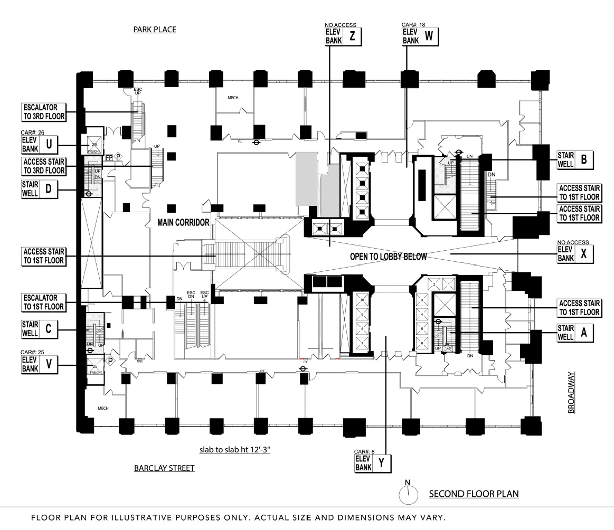 233 Broadway, OFFICE | floorplan | View 36