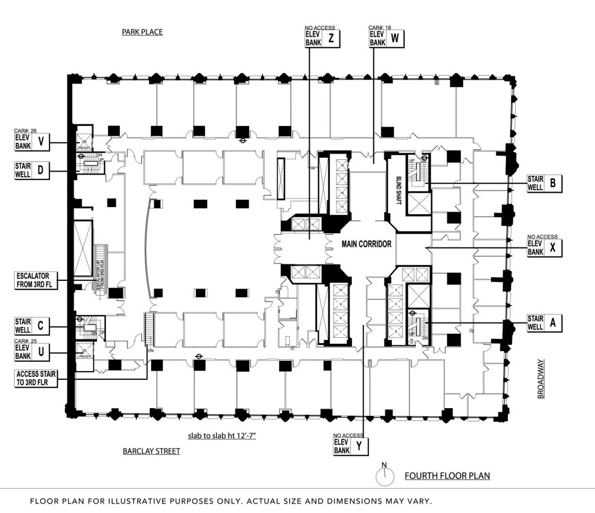 233 Broadway, OFFICE | floorplan | View 38