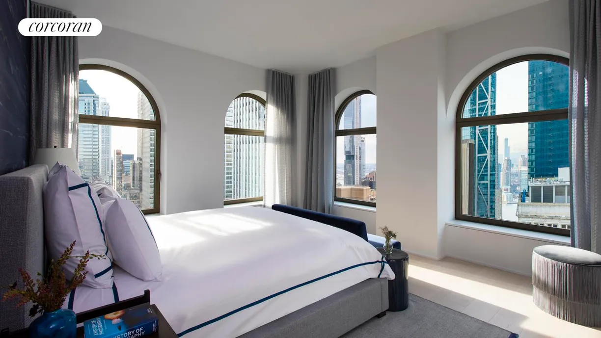 New York City Real Estate | View 130 William Street, 50D | Bedroom