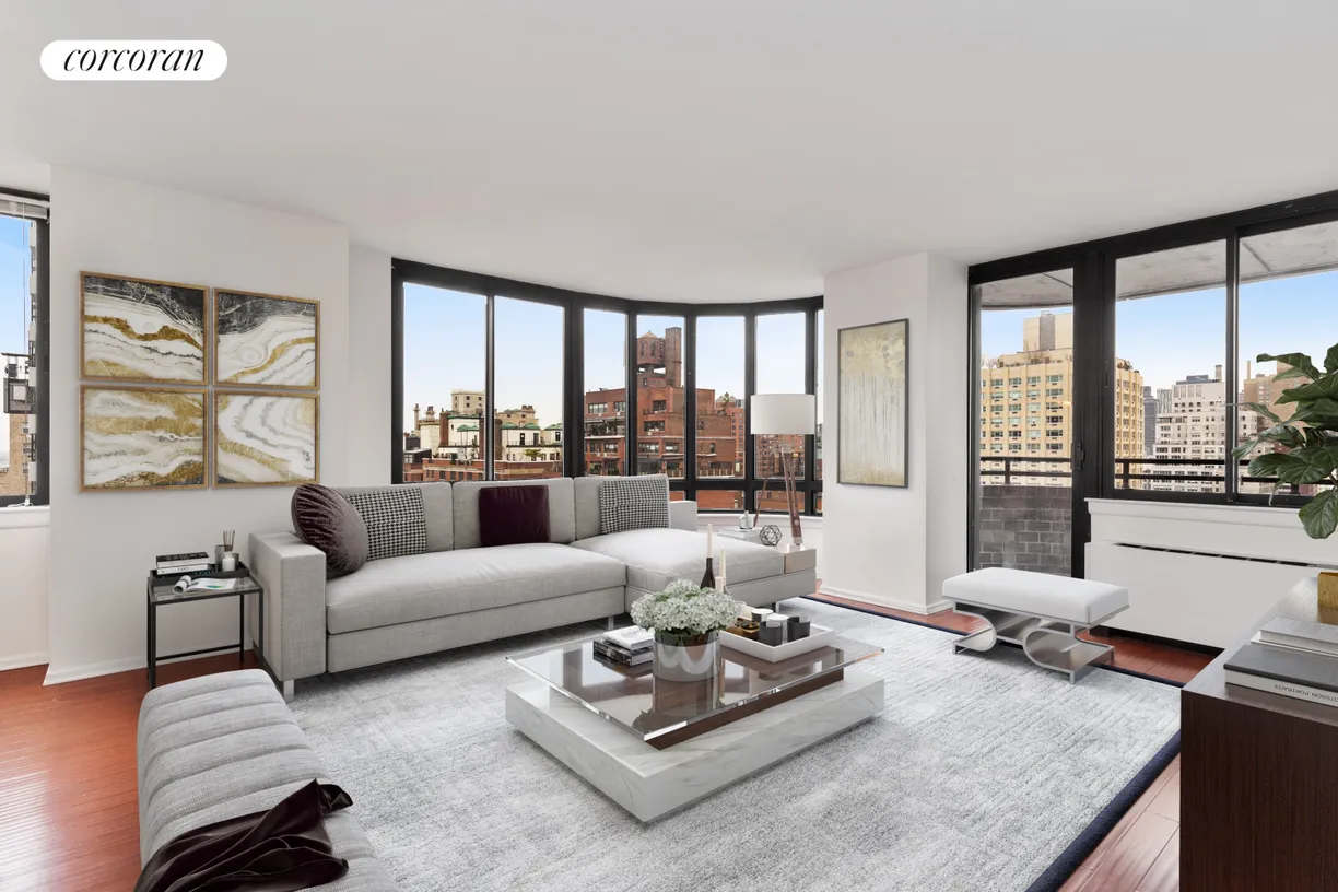 New York City Real Estate | View 455 EAST 86TH STREET, 18E | Living Room