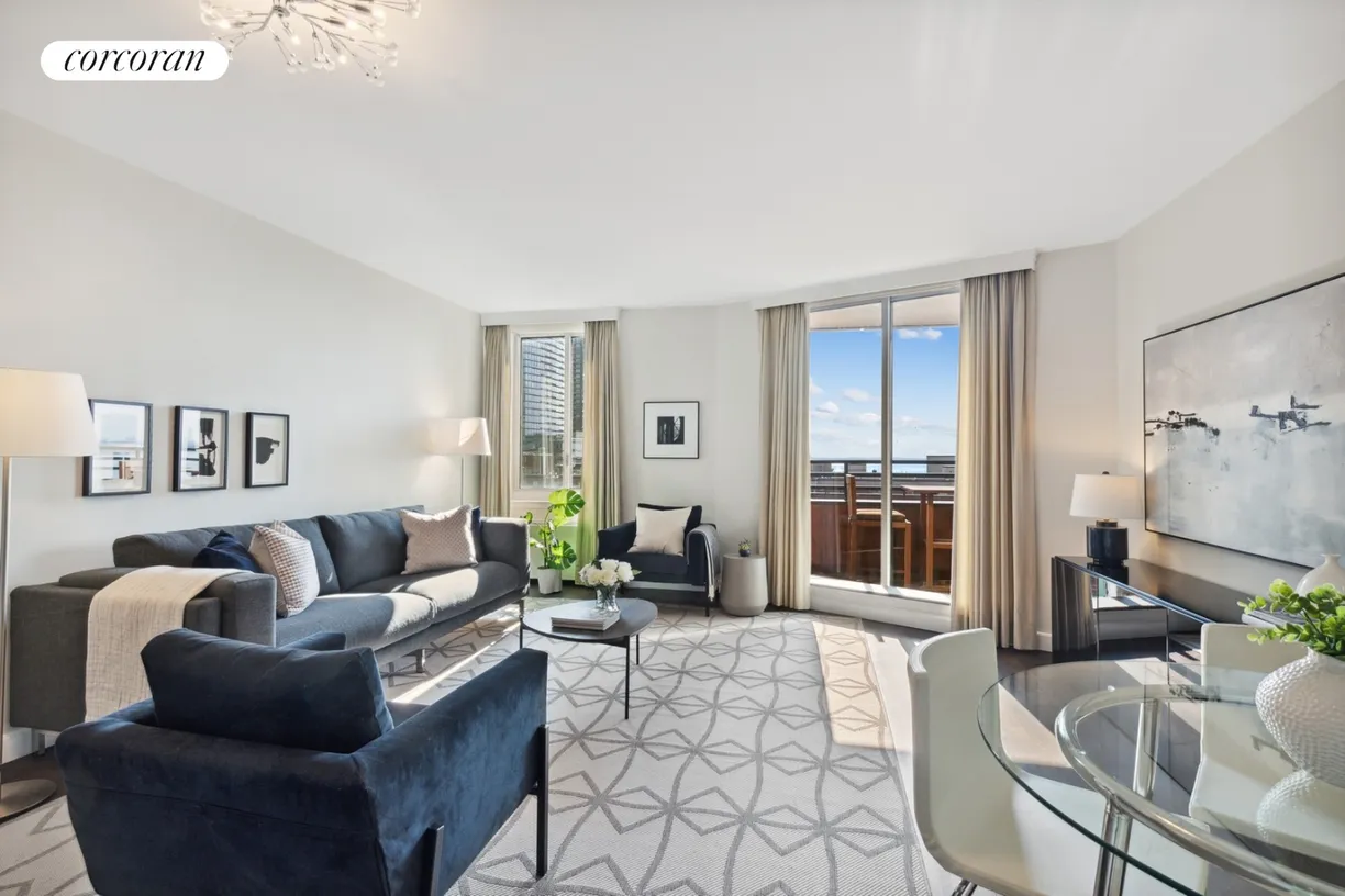 New York City Real Estate | View 333 Rector Place, 1207 | 1 Bed, 1 Bath