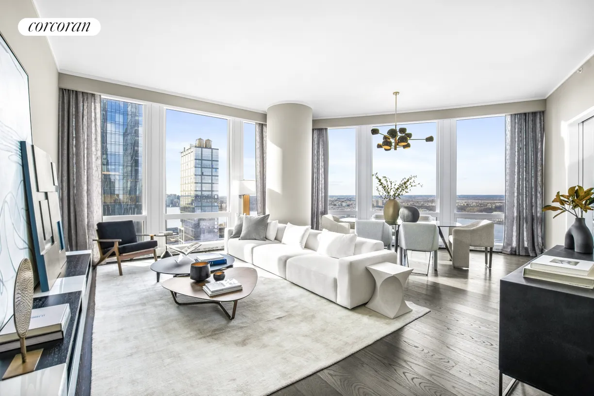 New York City Real Estate | View 35 Hudson Yards, 5401 | 3 Beds, 3 Baths